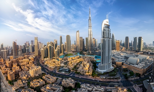 Panoramic,View,Of,The,Downtown,Business,Bay,District,Skyline,Of
